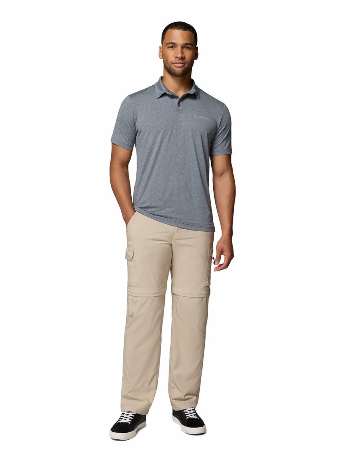 Polo Pique Hombre Parsons Point™ Gris
