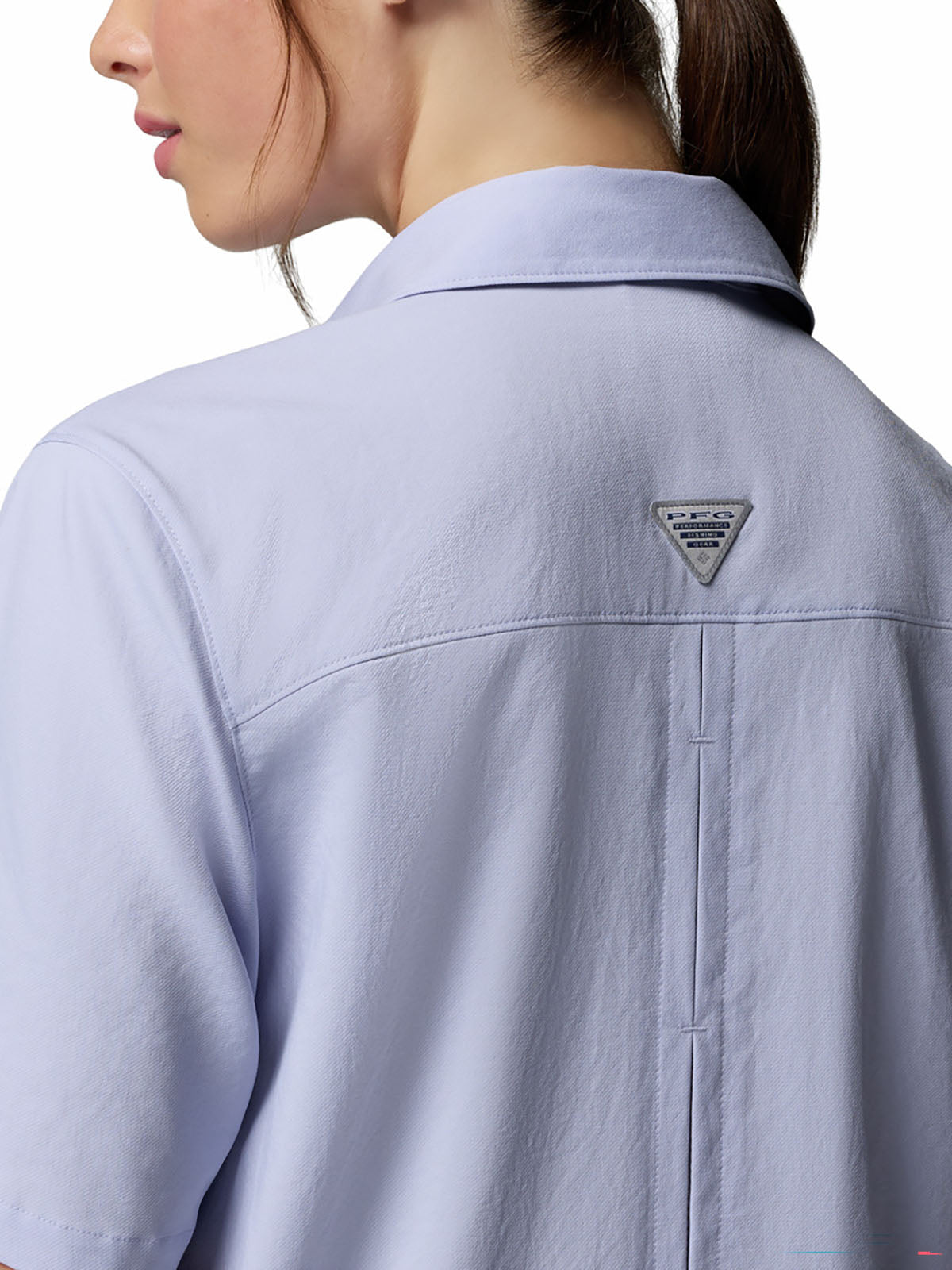 Blusa Manga Corta Mujer PFG Castback™ Morada
