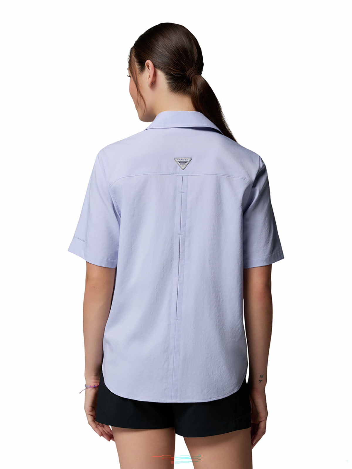 Blusa Manga Corta Mujer PFG Castback™ Morada