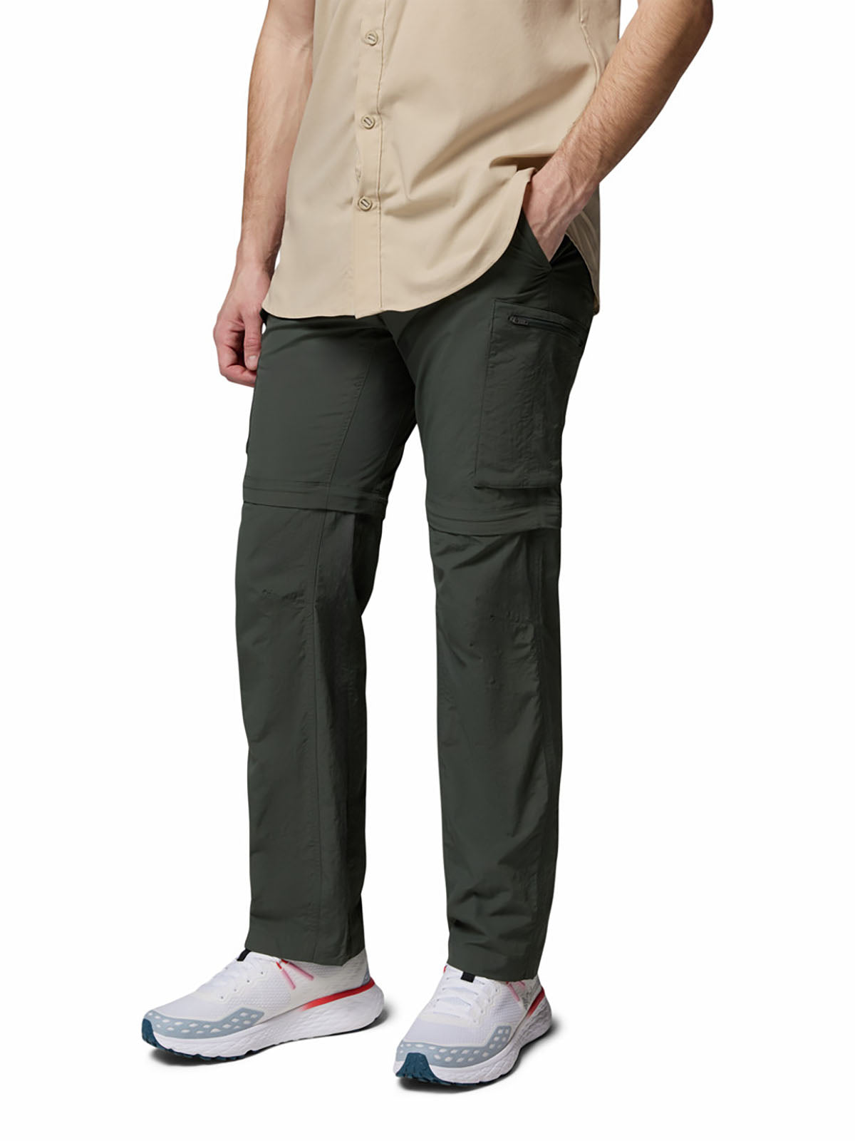 Pantalon Convertible Hombre Silver Ridge™ Plomo