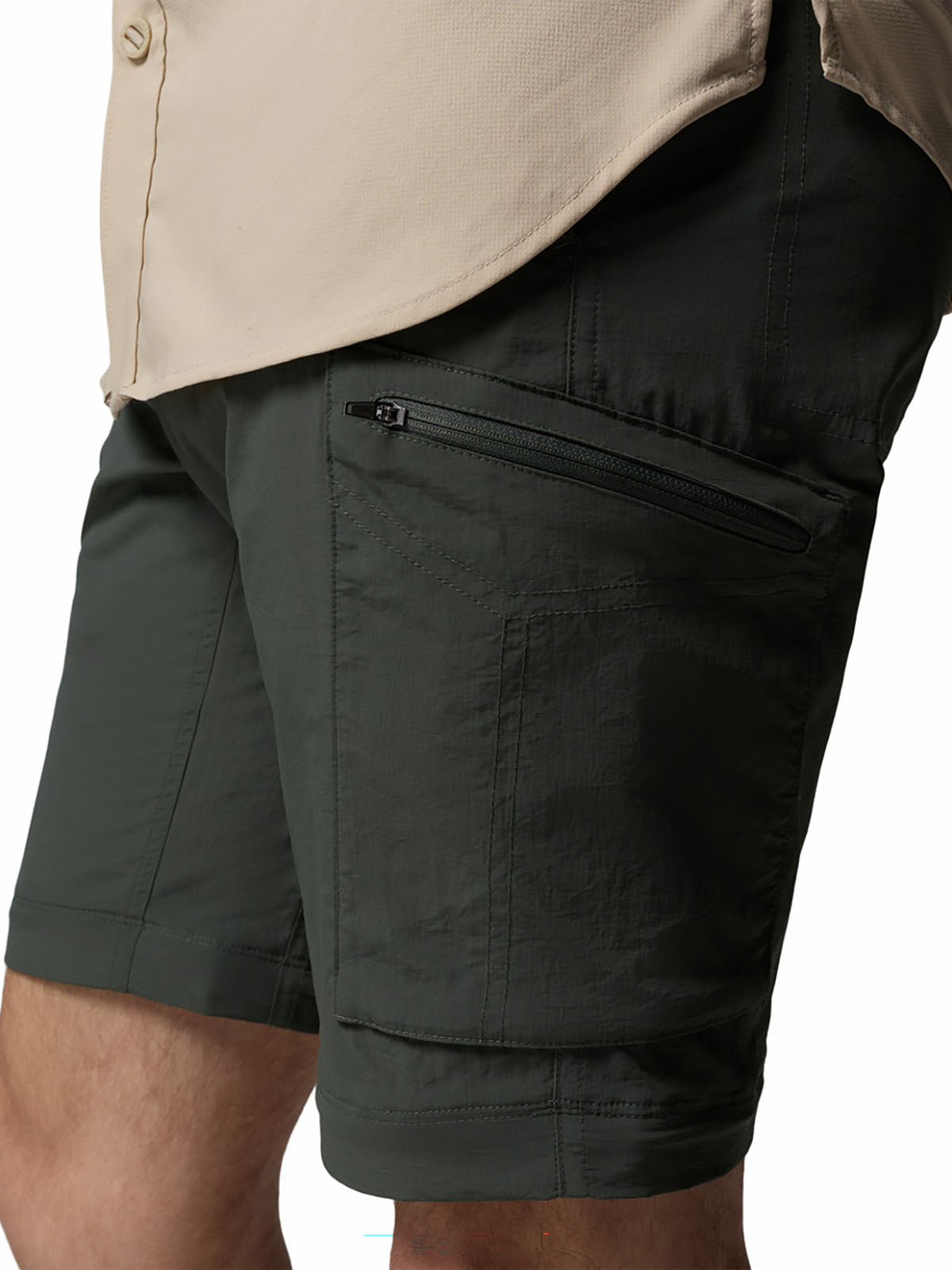 Pantalon Convertible Hombre Silver Ridge™ Plomo