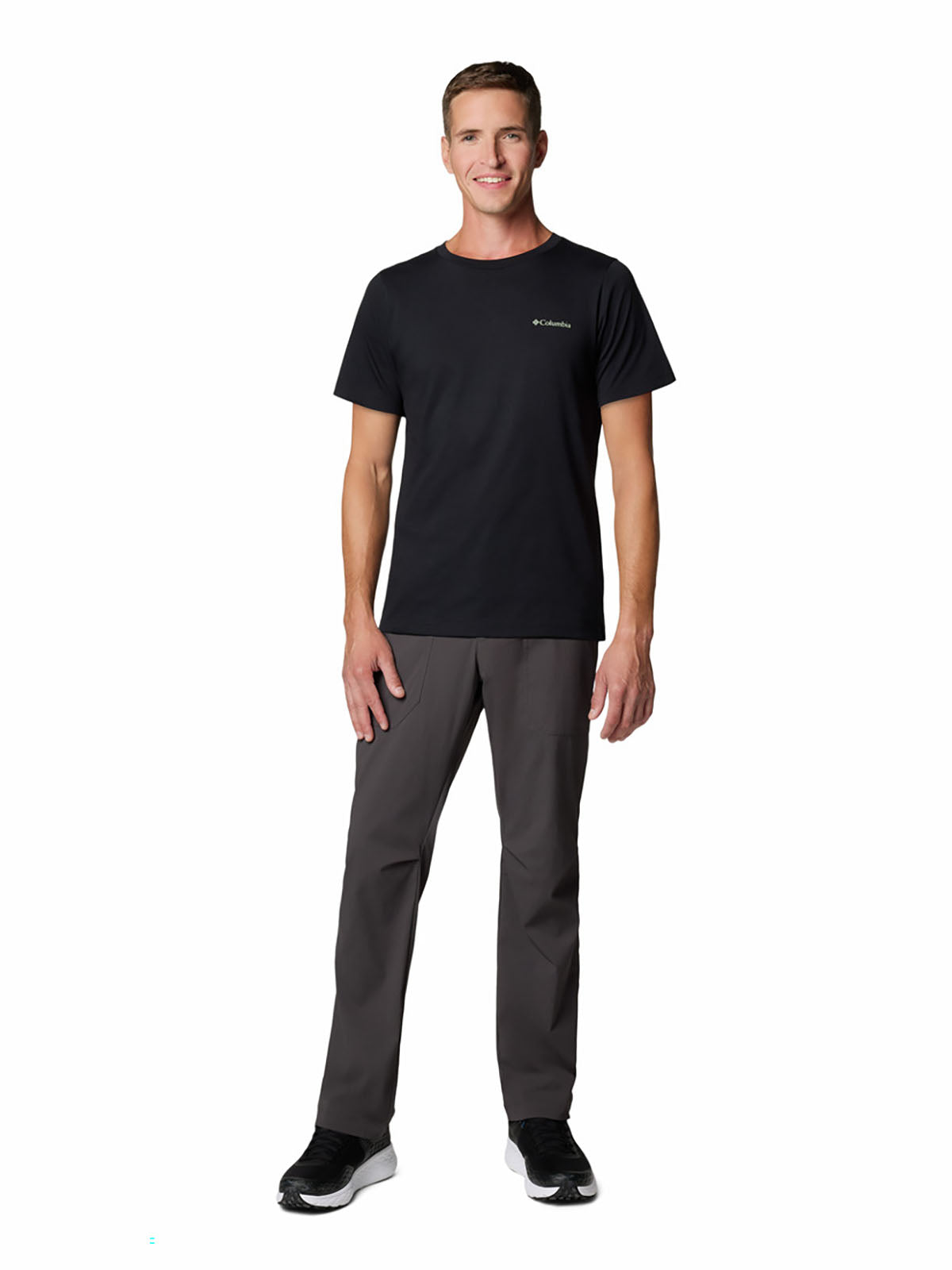 Polo Hombre Manga Corta Rapid Ridge™ Negro