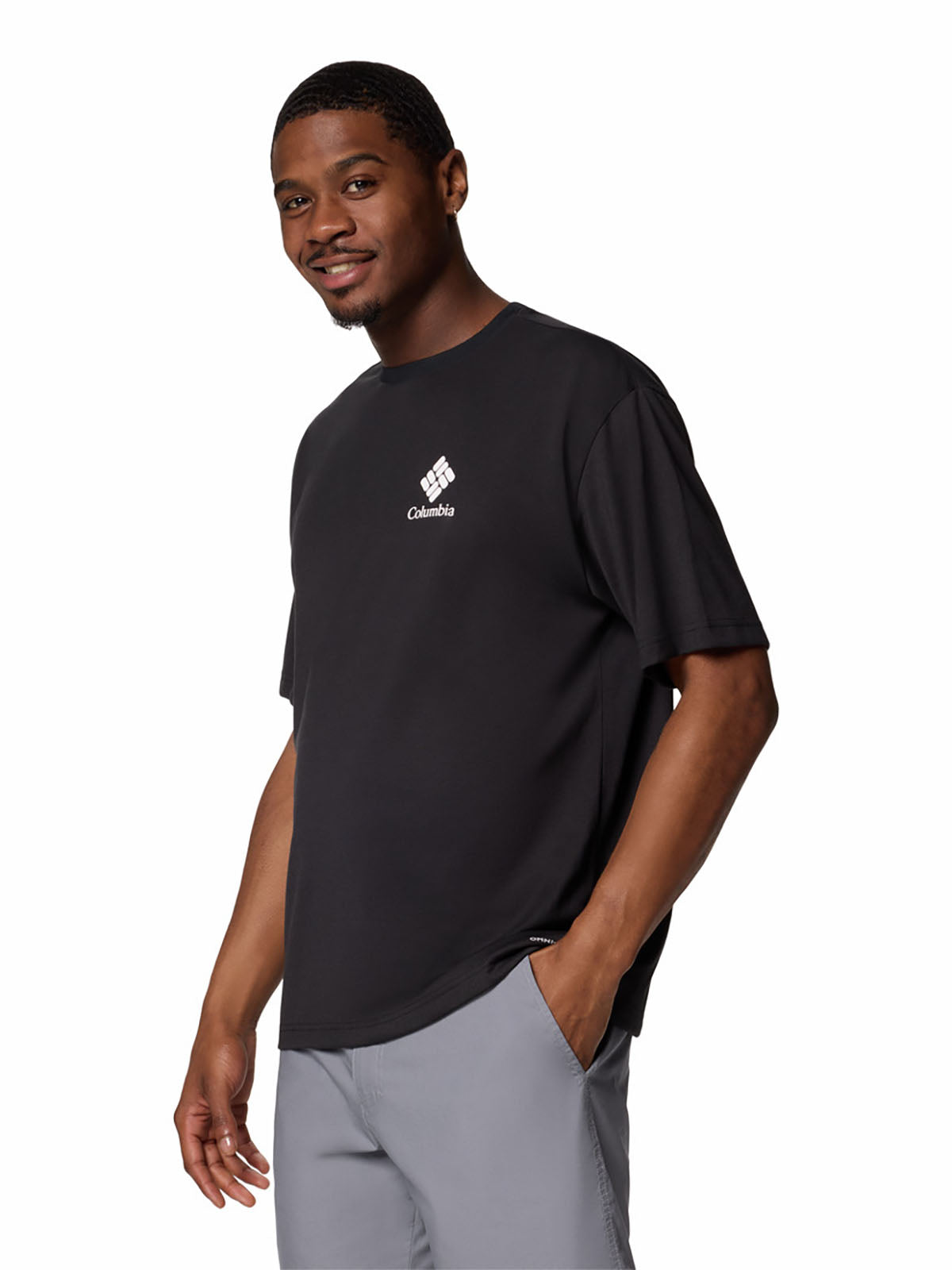 Polo Manga Corta Hombre Cedar Trail™ Negro