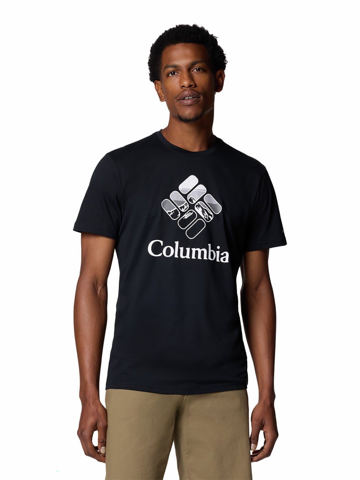Polo Manga Corta Hombre Rapid Ridge™ Negro