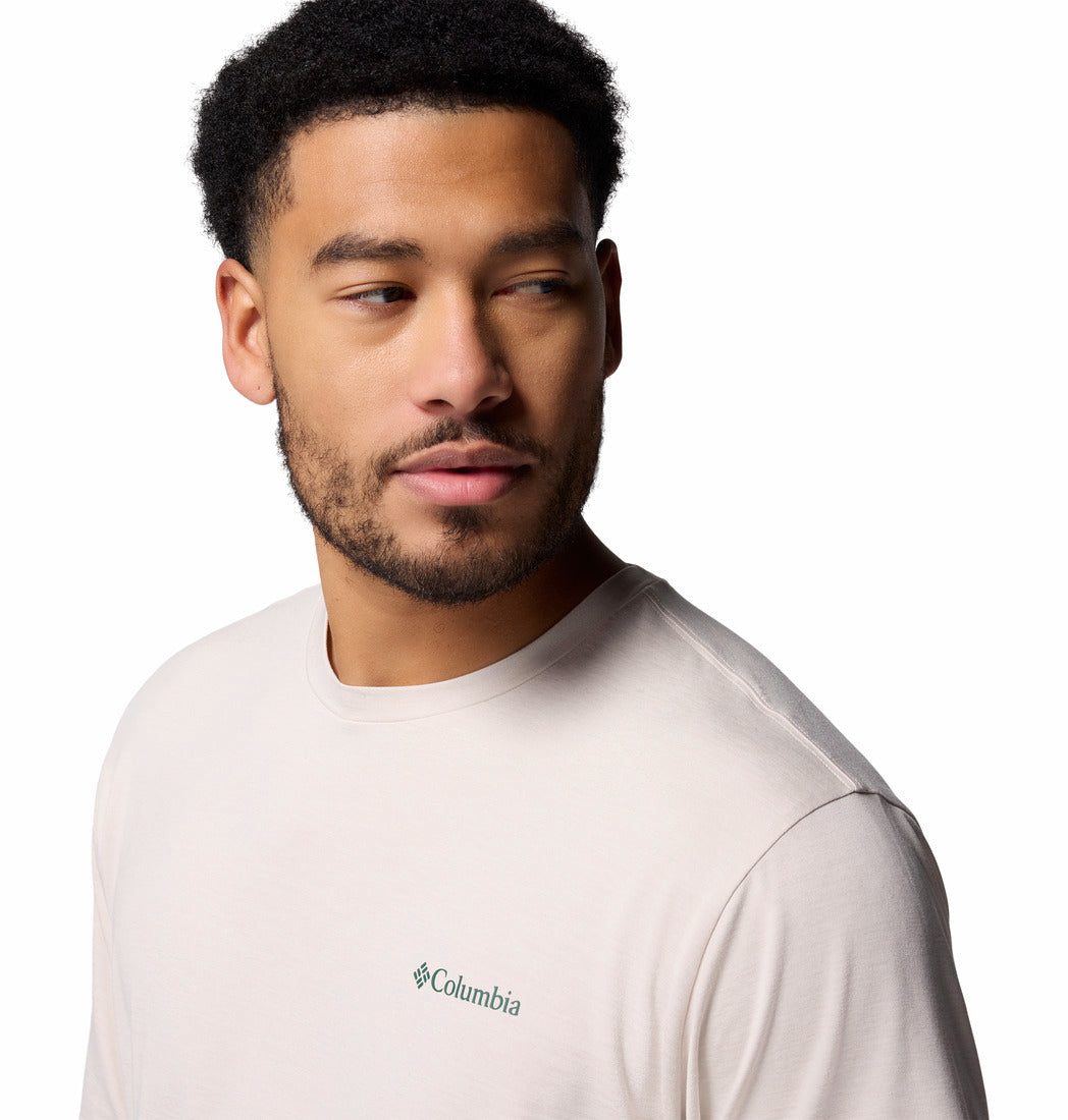 Polo Manga Corta Hombre Kwick Hike™ Beige