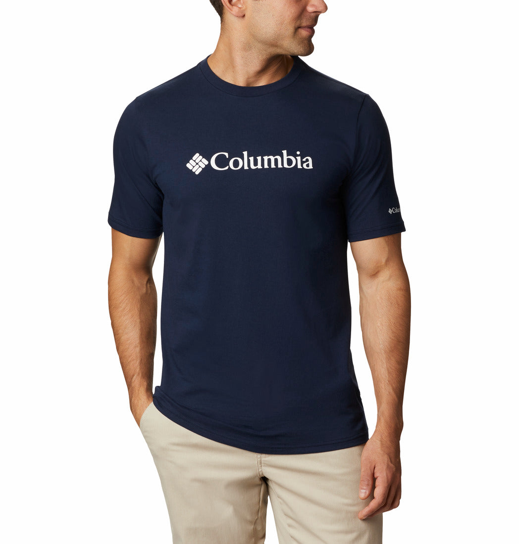 Polo Manga Corta Hombre CSC Basic Logo™ Azul