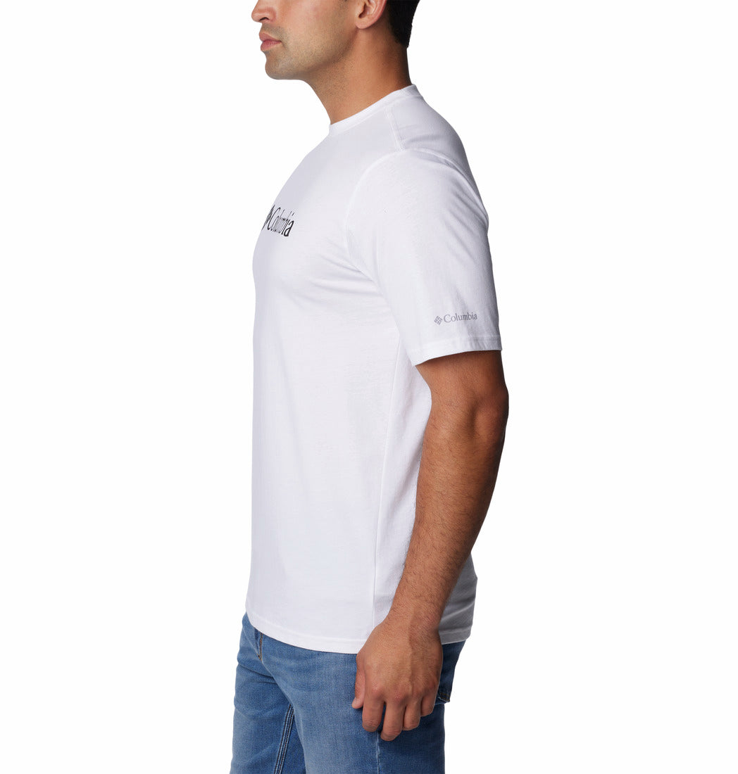 Polo Manga Corta Hombre CSC Basic Logo™ Blanco