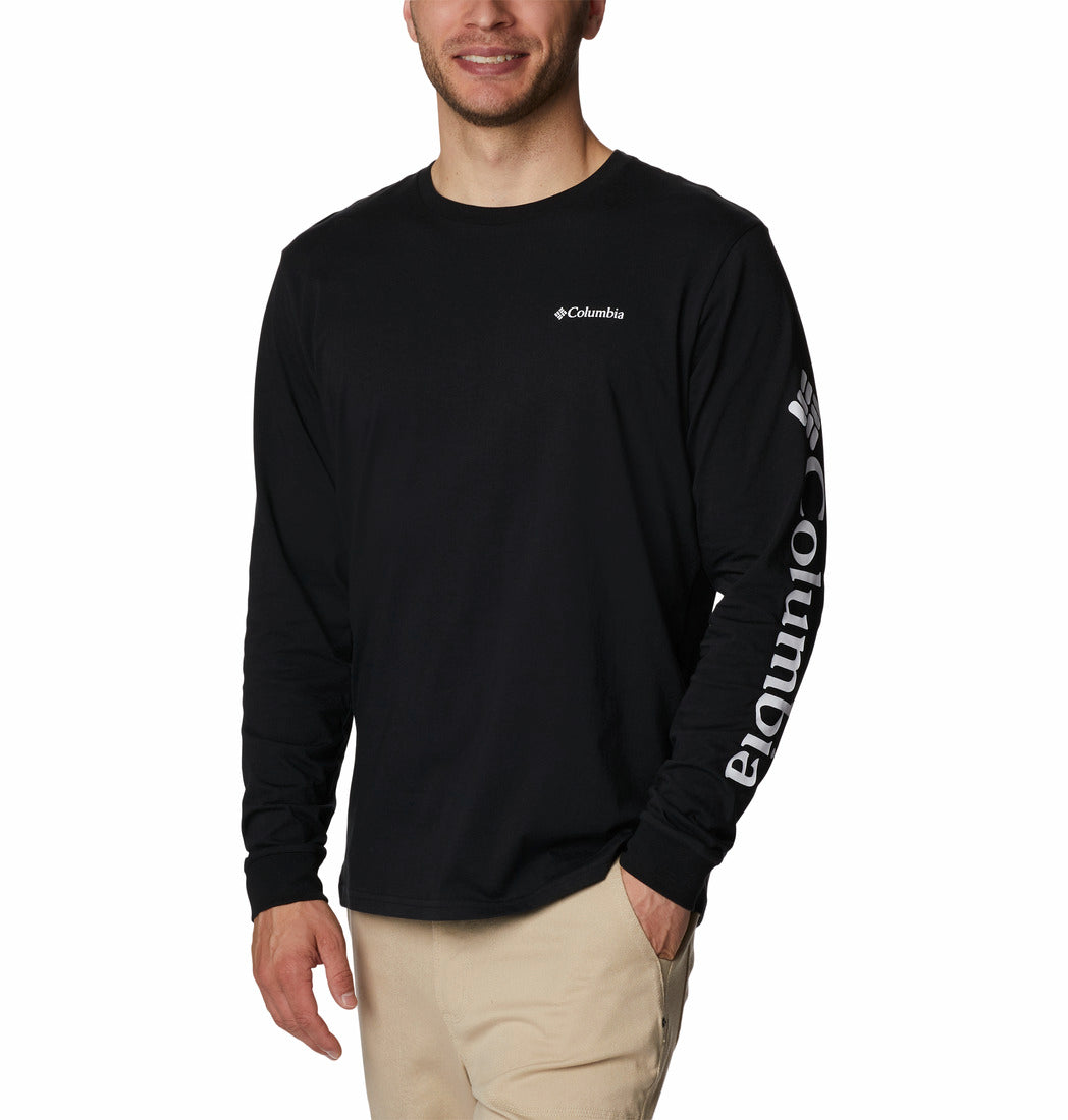 Polo Manga Larga Hombre Rockaway River™ Negro