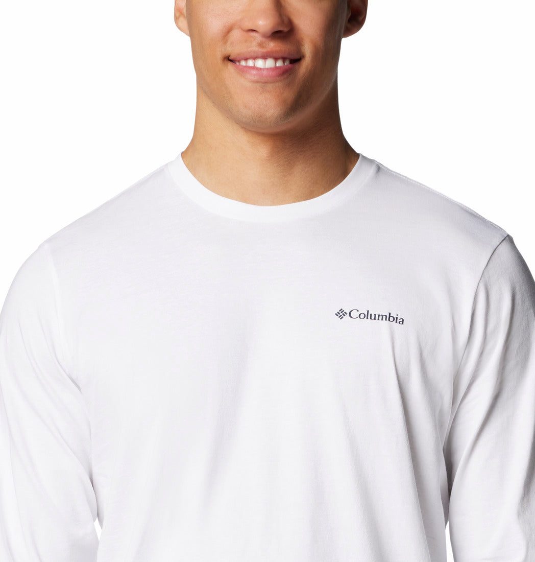 Polo Manga Larga Hombre Rockaway River™ Blanco