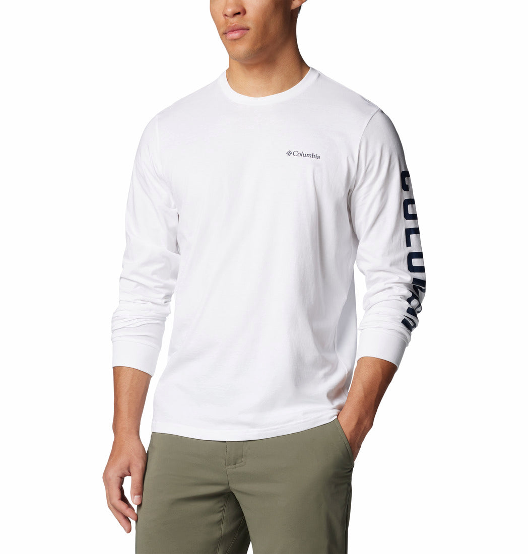 Polo Manga Larga Hombre Rockaway River™ Blanco