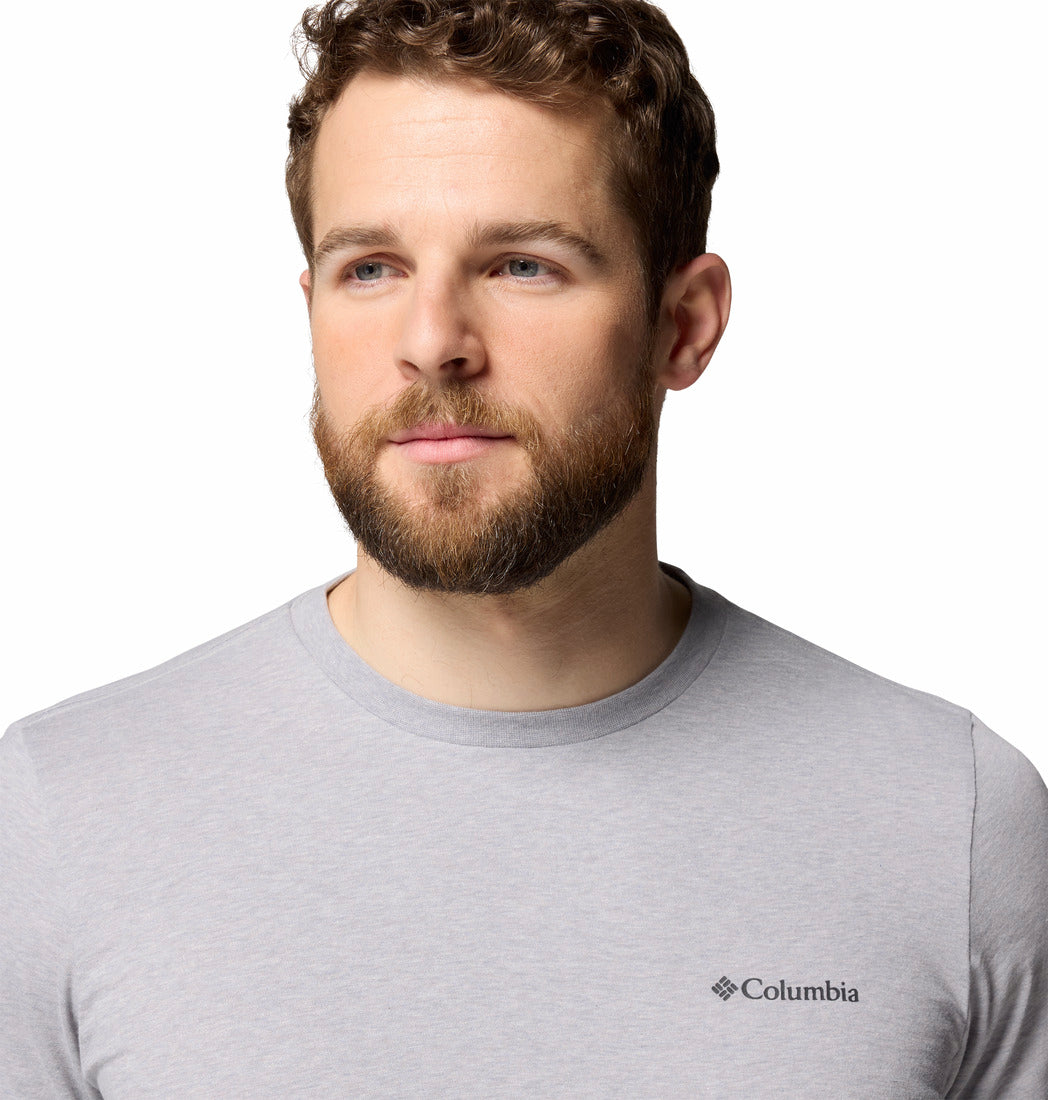 Polo Manga Larga Hombre CSC Seasonal Logo™ Gris