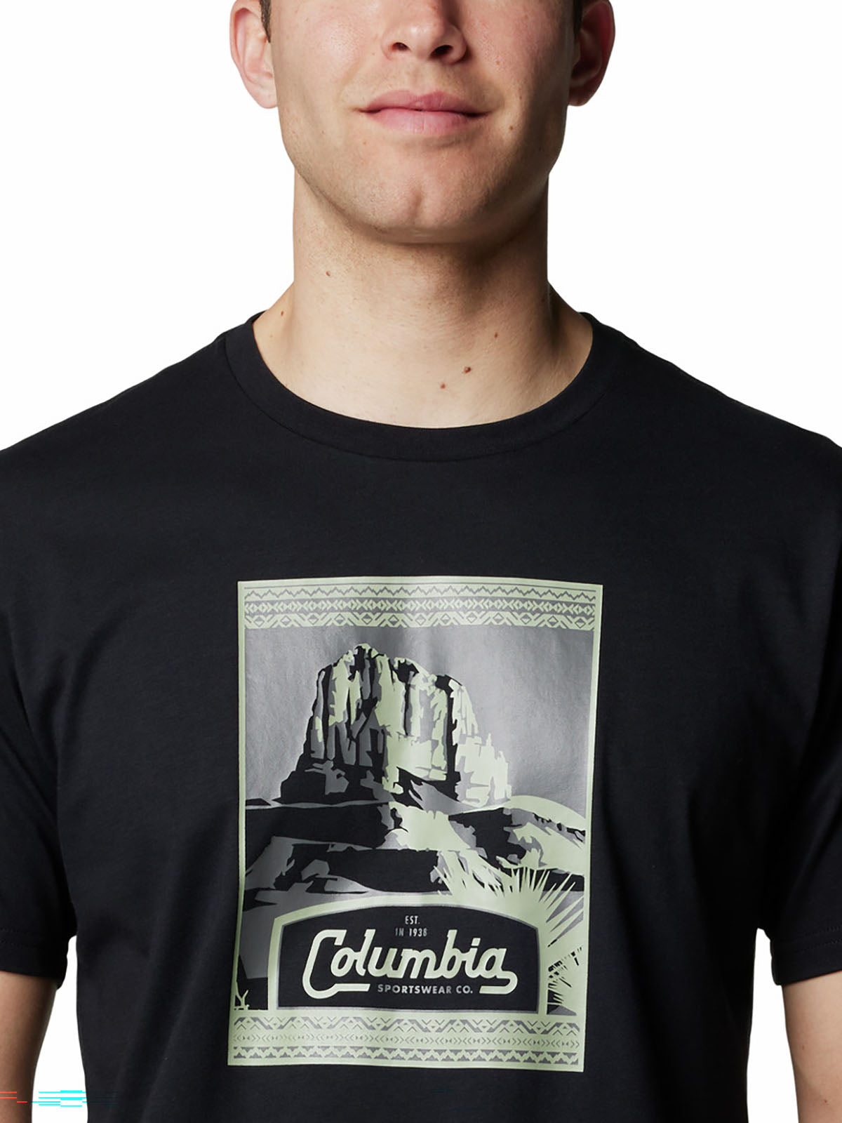 Polo Hombre Manga Corta CSC™ Seasonal Logo Negro