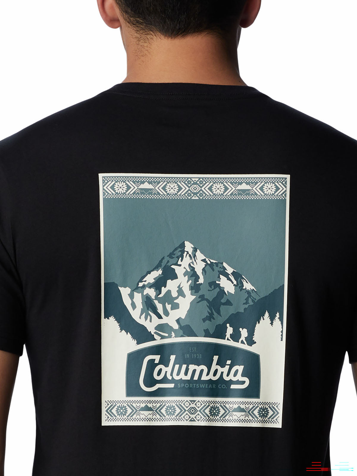 Polo Hombre Manga Corta CSC™ Seasonal Logo Negro