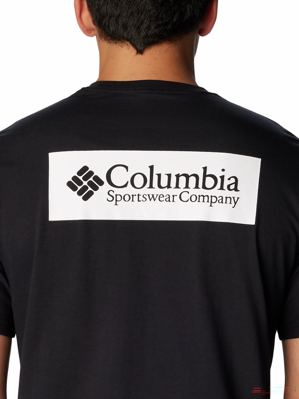 Polo Hombre Manga Corta North Cascades Negro