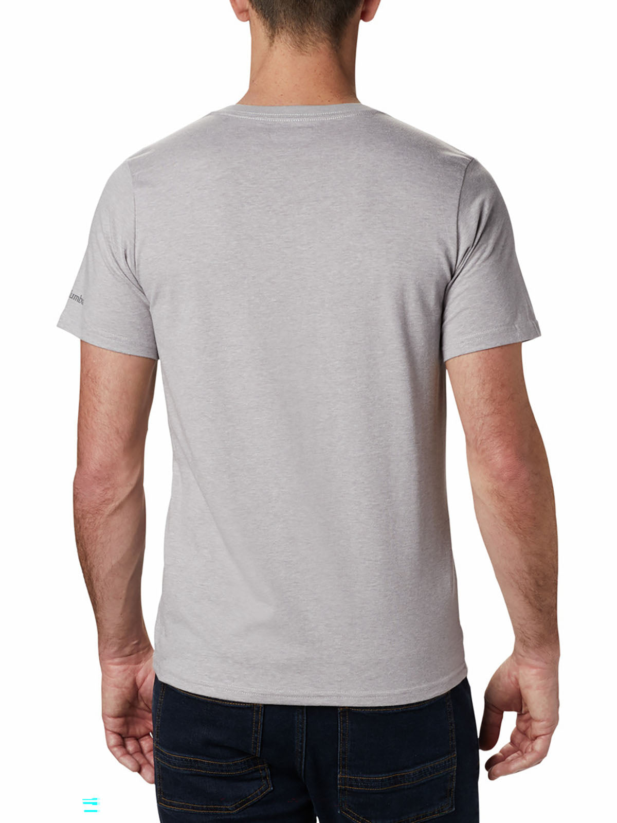 Polo Manga Corta Hombre CSC Basic Logo™ Gris