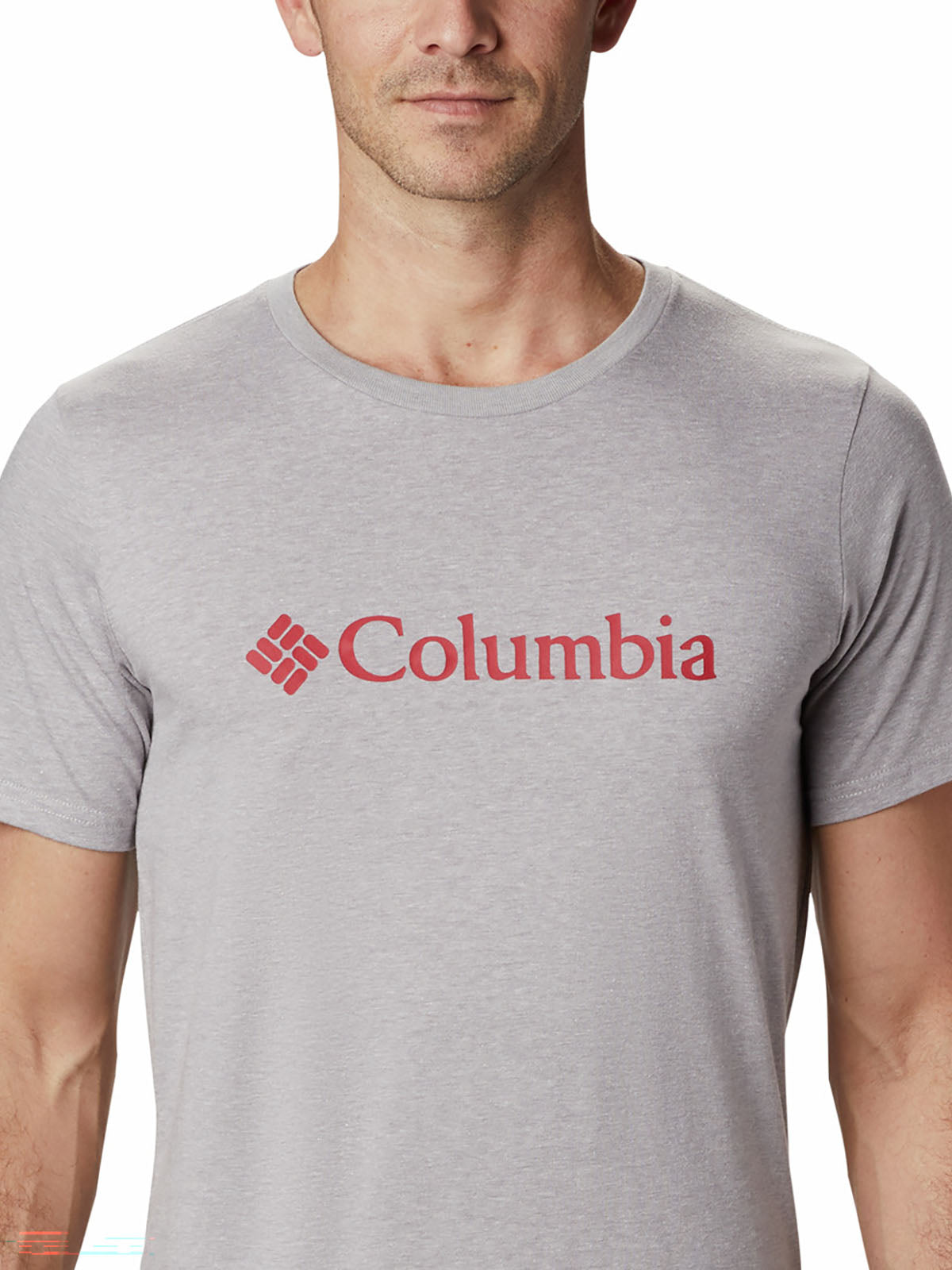 Polo Manga Corta Hombre CSC Basic Logo™ Gris