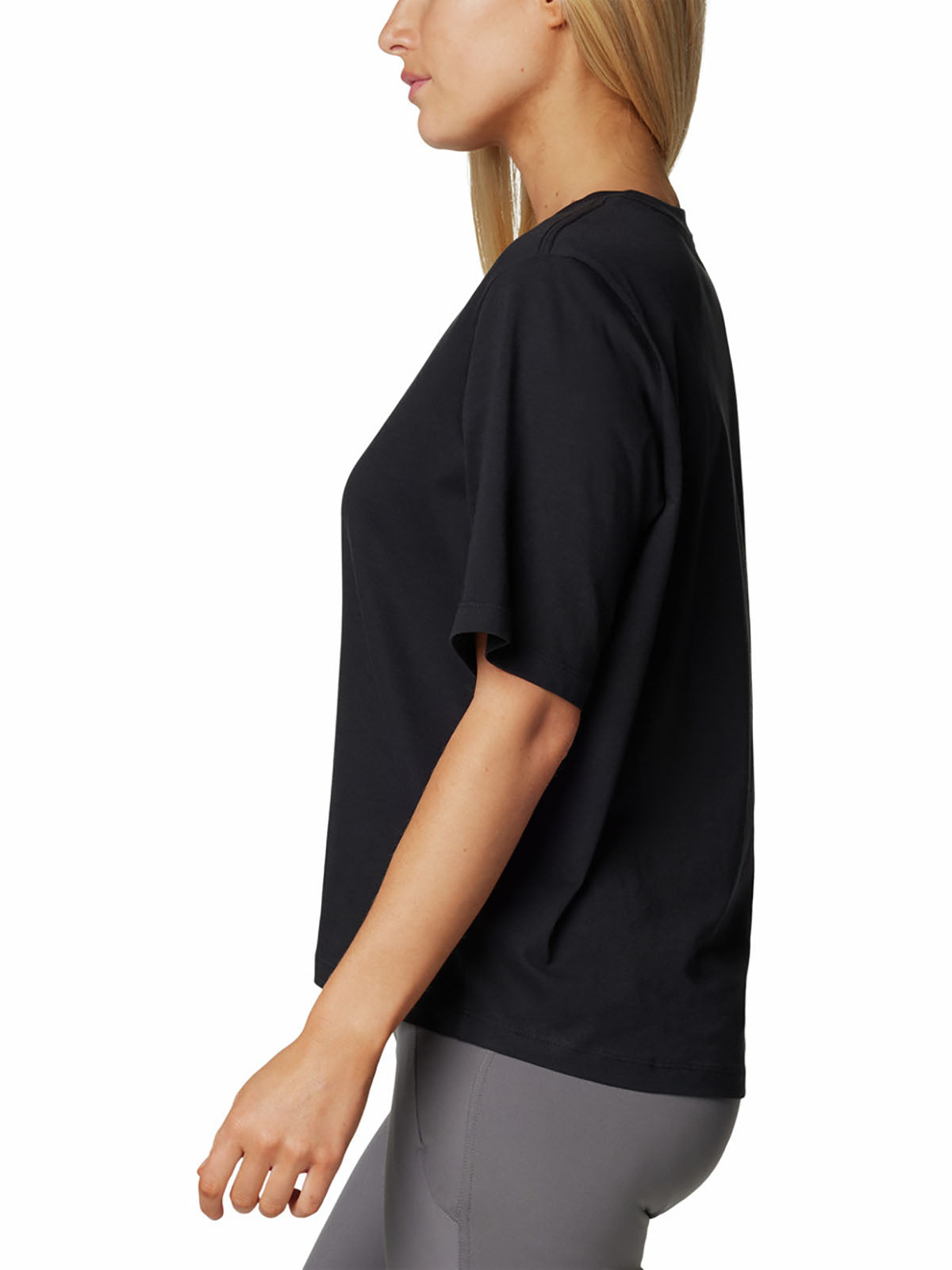 Polo Manga Corta Mujer North Cascades™ Negro