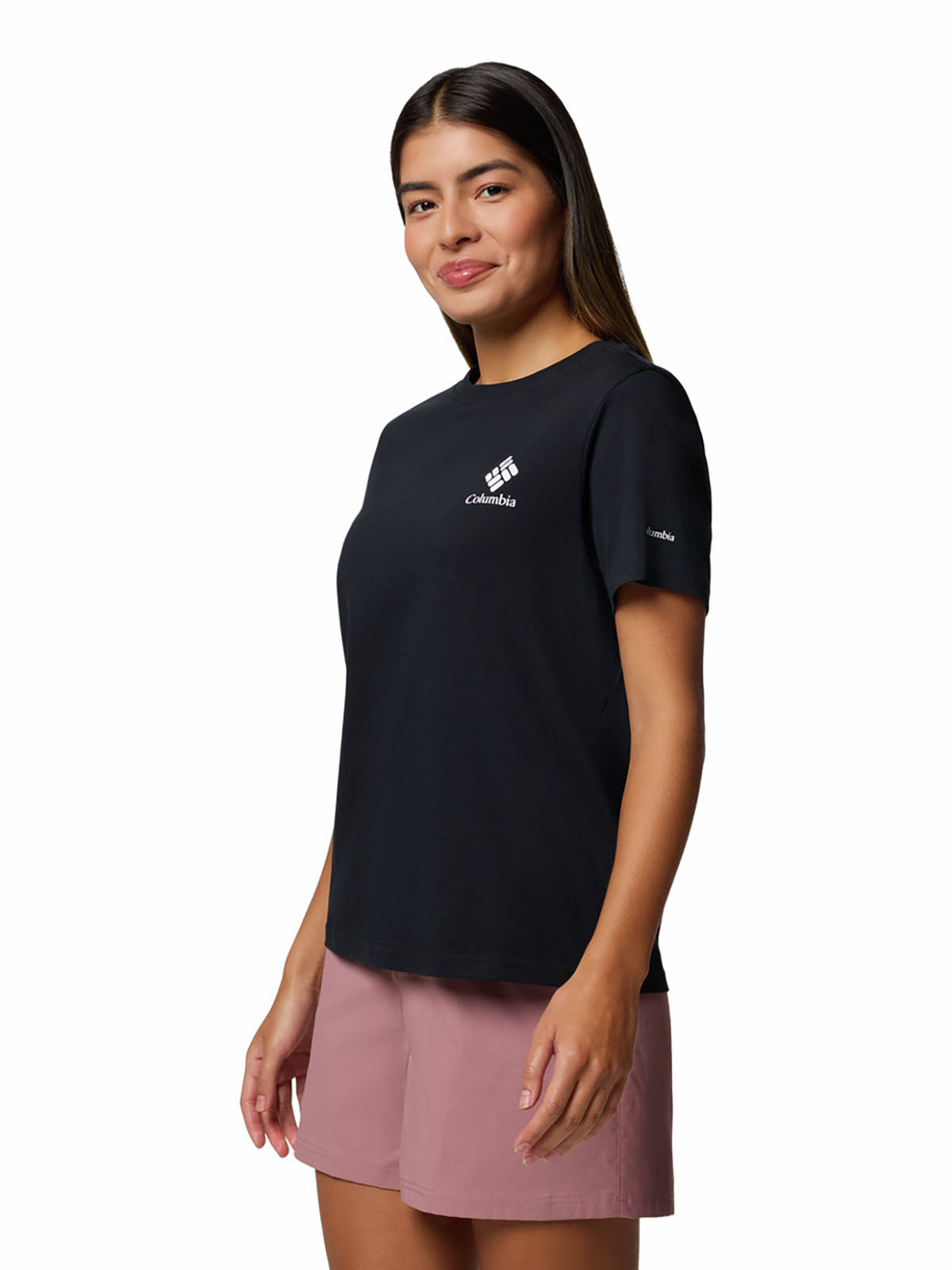 Polo Manga Corta Mujer Rolling Bend™ Negro