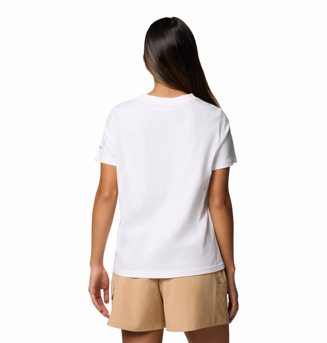 Polo Manga Corta Mujer Rolling Bend™ Blanco