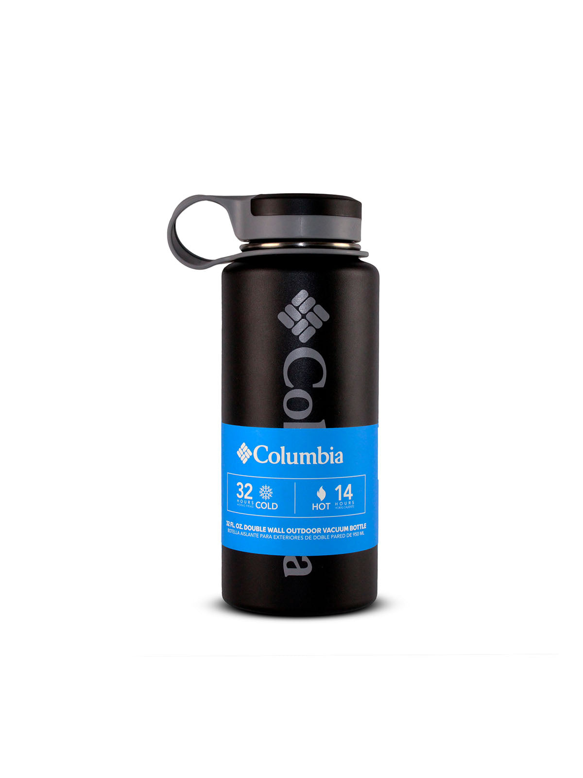 Botella de Acero Inoxidable de 950 ml Negra
