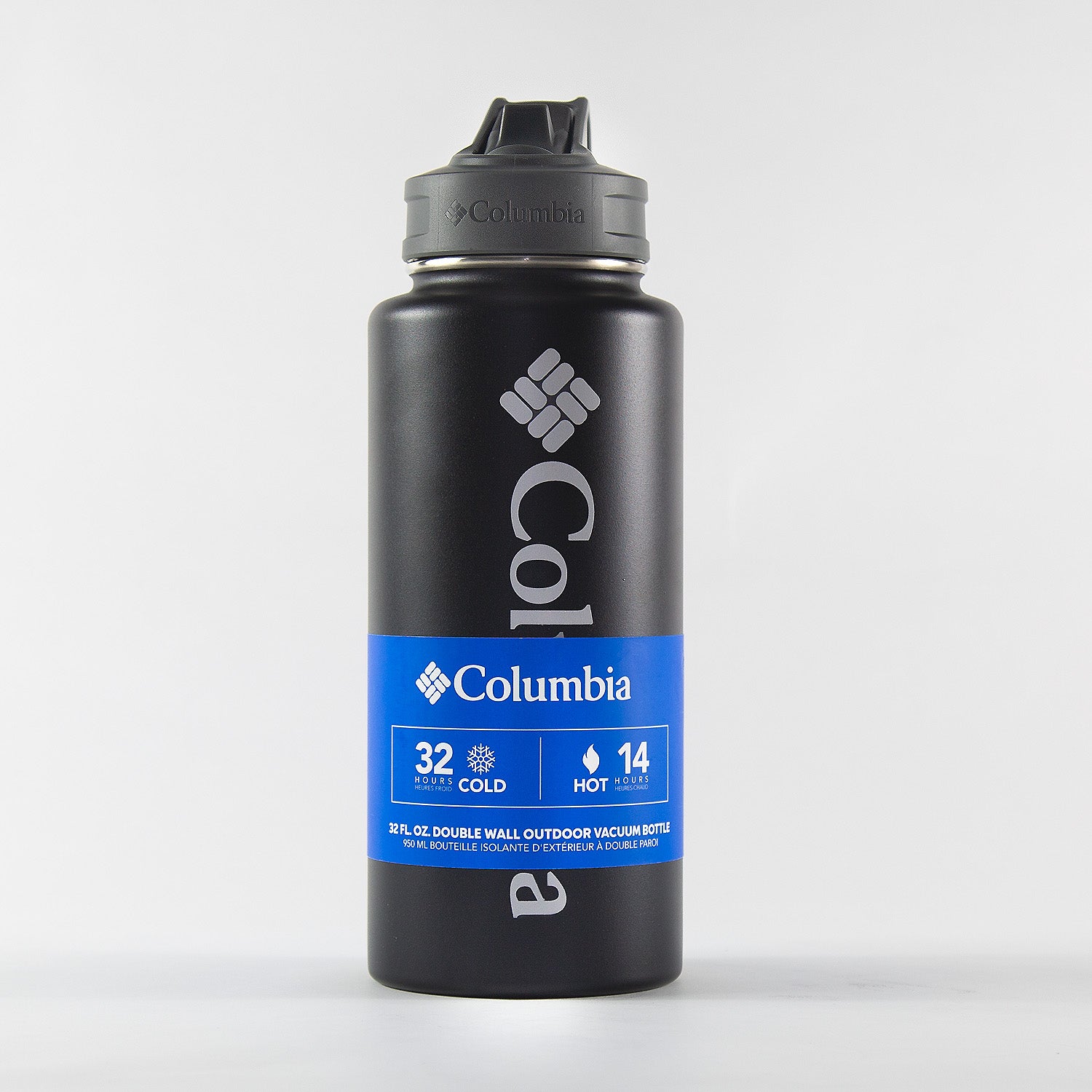 Botella Unisex Columbia 620ml Negro