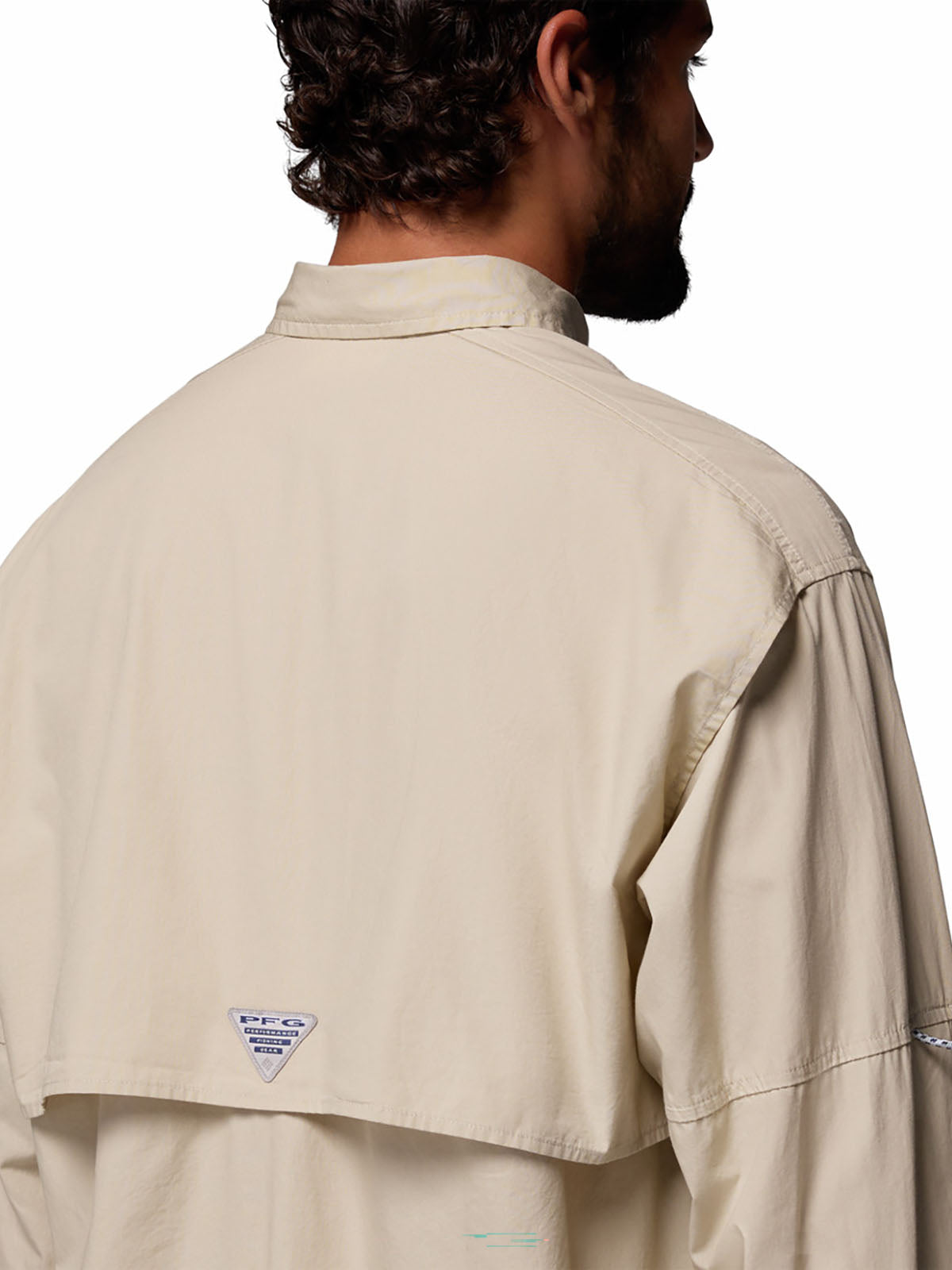 Camisa Manga Larga Hombre Pfg Bonehead™ Beige