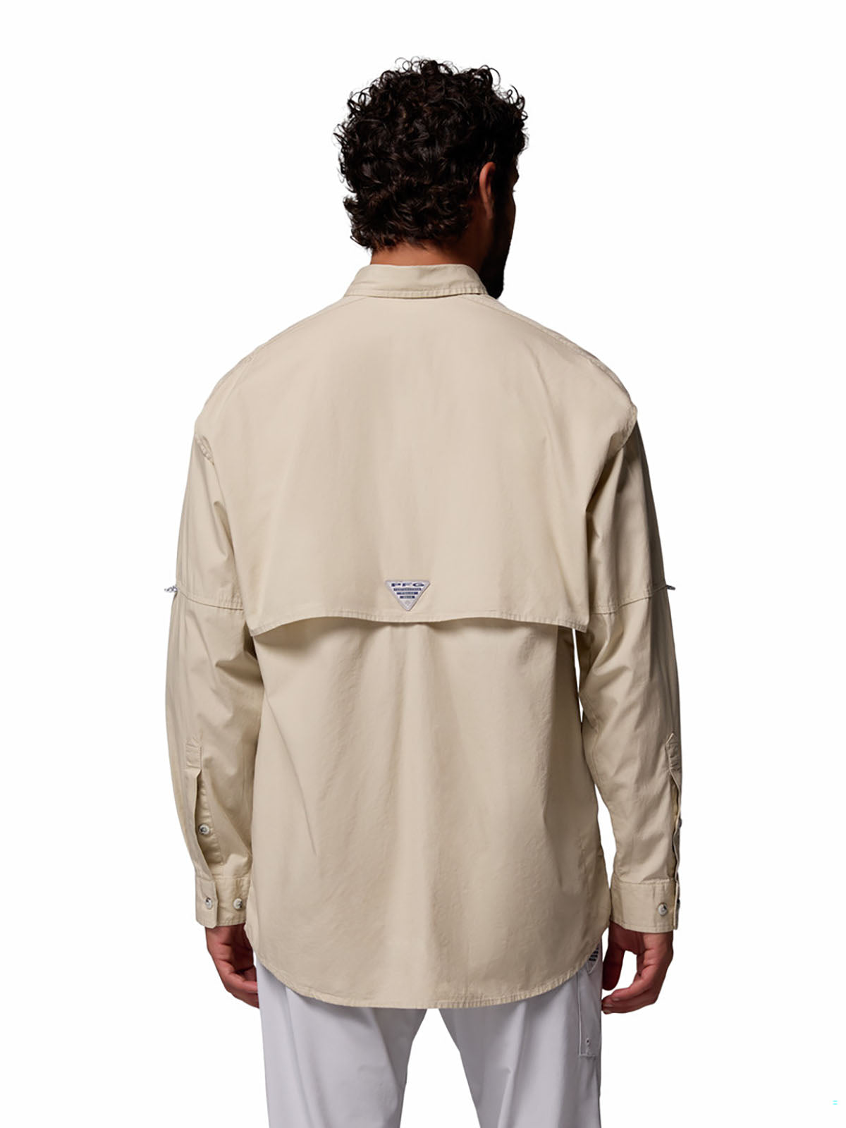 Camisa Manga Larga Hombre Pfg Bonehead™ Beige
