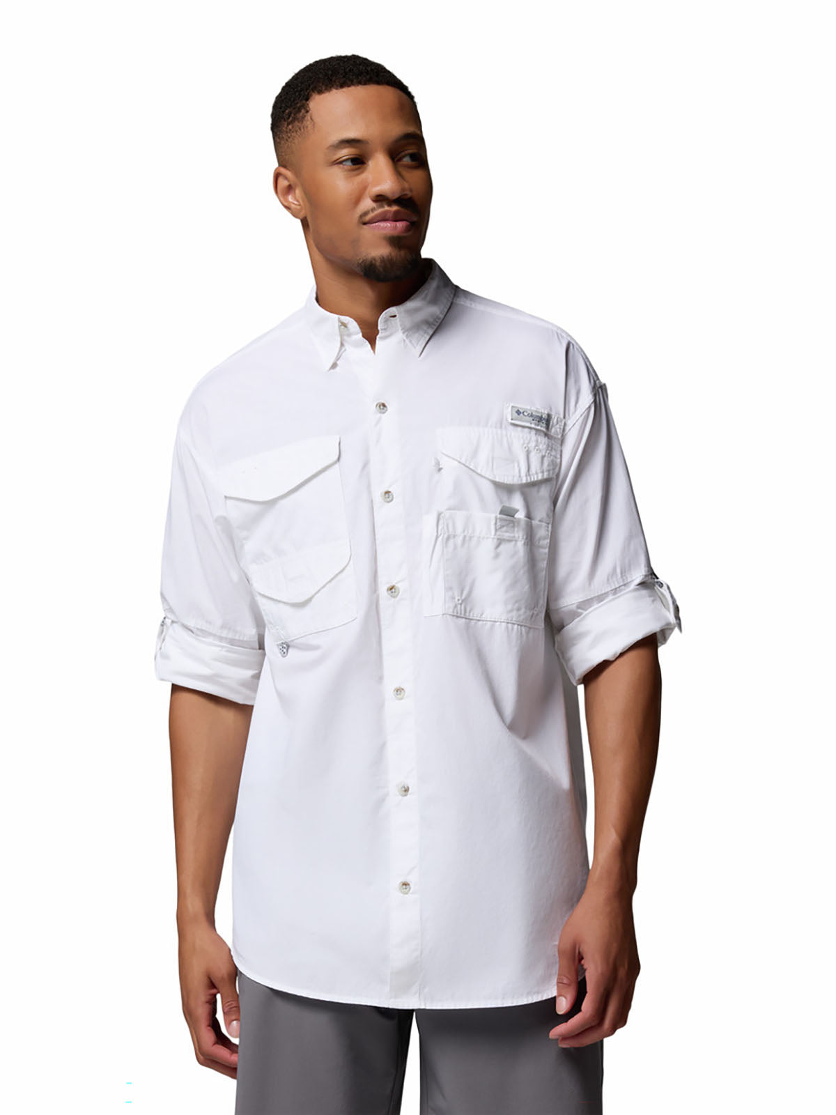 Camisa Manga Larga Hombre Pfg Bonehead™ Blanca
