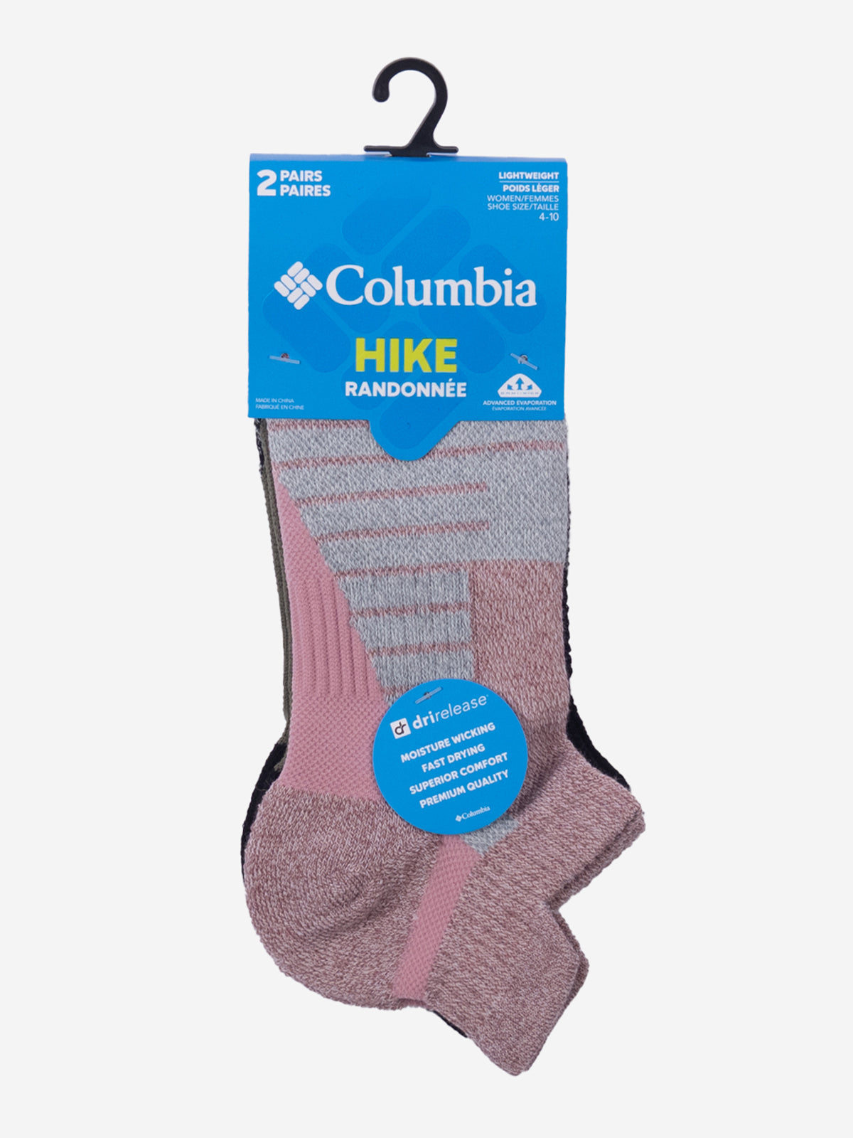 Medias Mujer 2 Pairs Lightweight Active No Show