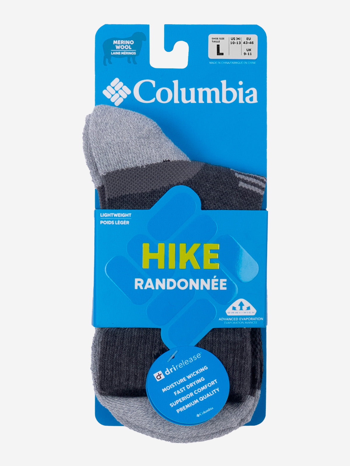 medias-1-pack-hike-ultra-lightweight-grises-columbia-rcs765lusgy11pr-zma